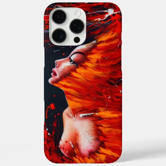 Feurige Eleganz Case-Mate iPhone Hülle (Rückseite)