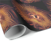 Feurige Filamente Geschenkpapier (Rolleneckpunkt)