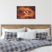 Feurige Filamente Leinwanddruck (Insitu (Schlafzimmer))