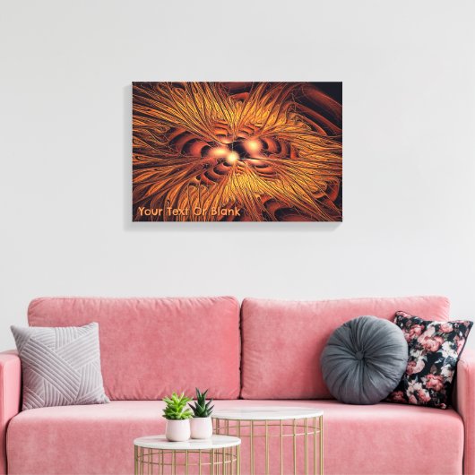 Feurige Filamente Leinwanddruck (Insitu (Wohnzimmer))