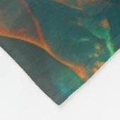 feurige Fraktale Fleecedecke (Ecke)