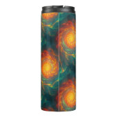 feurige Fraktale Thermosbecher (Rückseite)
