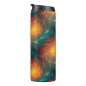 feurige Fraktale Thermosbecher (Nach rechts gedreht)