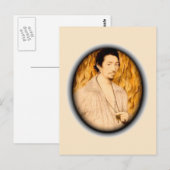 Feurige Liebe Postkarte (Vorne/Hinten)
