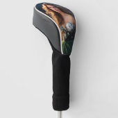 Feurige Schönheit Golf Headcover (angewinkelt)