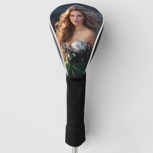 Feurige Schönheit Golf Headcover (Vorderseite)