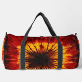 Feurige Tie Dye Sportausrüstung Monogramm personal Duffle Bag (Vorderseite)