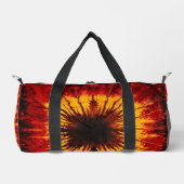 Feurige Tie Dye Sportausrüstung Weekender Duffle Bag (Vorderseite)