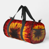 Feurige Tie Dye Sportausrüstung Weekender Duffle Bag (Rechte Ecke)