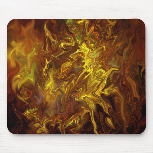 Feuriger Nebel.... Mousepad (Vorne)