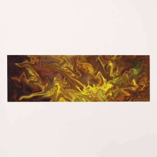 Feuriger Nebel.... Yogamatte (Rückseite (Horizontal))