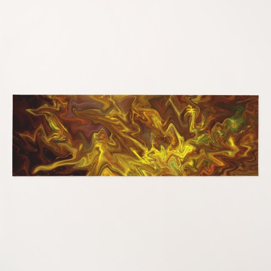 Feuriger Nebel.... Yogamatte (Vorderseite (Horizontal))