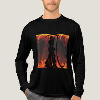 Feuriger Sensenmann Tri-Blend Shirt