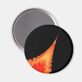 Feuriger Stalagmit-Magnet Magnet (Vorderseite/Rückseite)