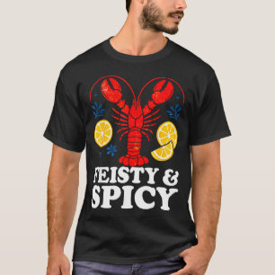 Feuriger und würziger lustiger Krebs-Kochfest lust T-Shirt