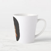 Feuriger Weihnachtskaffee mit Herzklopfkunst Milchtasse (Rechts)