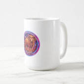Feuriger Widder-Zodiak-Widder 2027 Kaffeetasse (VorderseiteRechts)