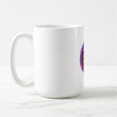 Feuriger Widder-Zodiak-Widder 2027 Kaffeetasse (Links)