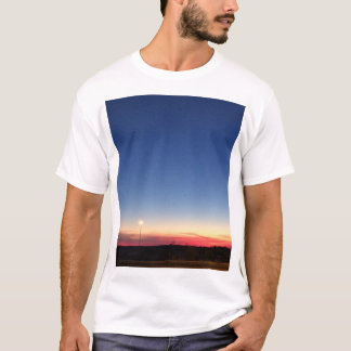 Feuriges Sonnenuntergangs-T-Shirt für Ihren Kleide T-Shirt