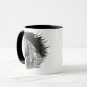 Feuriges Wildpferd Tasse (Vorderseite Links)