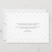 Feurlose Liebe Foto Save the Date Karte (Rückseite)