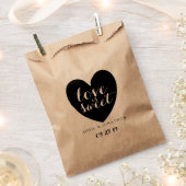 Fevor Bag - Liebe ist süß Geschenktütchen (Ausgeschnitten)