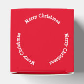 Fevor Box - Frohe Weihnachten Elf und Baum Geschenkschachtel (Oben)