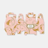 Fevor Box Glam Old Hollywood Regency Black Krawatt Geschenkschachtel (Ungefaltet)