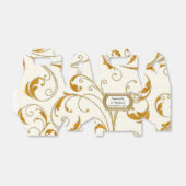 Fevor Box Glam Old Hollywood Regency Black Krawatt Geschenkschachtel (Ungefaltet)