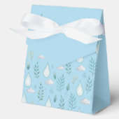 "Fevor Box - Light Blue Winter Ornament Geschenkbo Geschenkschachtel (Vorderseite)
