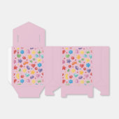 "Fevor Box - Pink Candy & Star Pattern Geschenkbox Geschenkschachtel (Ungefaltet)