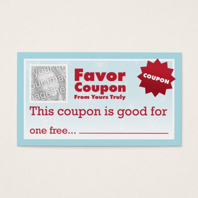 Fevor Coupons (Vorderseite)