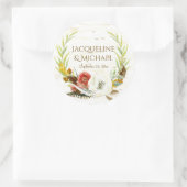 Fevor Stickers Birch Wood Eucalyptus Leaf Wreath (Tasche)