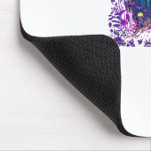 Fey Gothic Emo Goblincore Aesthetic  Forest Graphi Mousepad (Ecke)