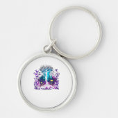 Fey Gothic Emo Goblincore Ästhetik Wald Graphi Schlüsselanhänger (Vorne)