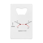 Feynman Diagramm Physik Geldbeutel Flaschenöffner (Rückseite)