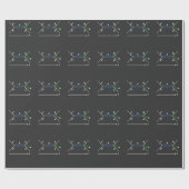 Feynman Diagramm Physik Gleichung Wissenschaftler Geschenkpapier (Flach)