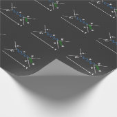 Feynman Diagramm Physik Gleichung Wissenschaftler Geschenkpapier (Ecke)