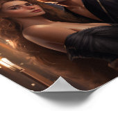 Feyre und Rhysand von ACOTAR Poster (Ecke)