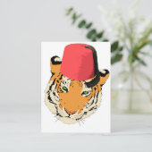 FEZ FRIEND 2 POSTKARTE (Stehend Vorderseite)