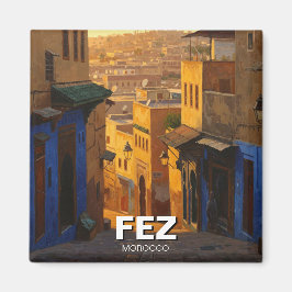 Fez Marokko Reisen Magnet