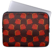 Fez Pattern Laptopschutzhülle (Vorderseite)