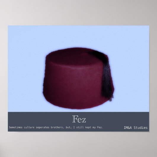 Fez Poster (Vorne)