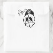 fez runder aufkleber (Tasche)