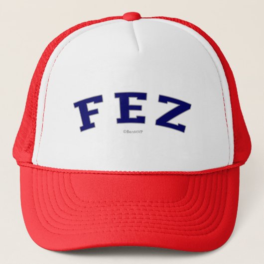 Fez Truckerkappe (Vorderseite)