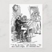 Fezziwig (mit Text) Postkarte (Vorderseite)