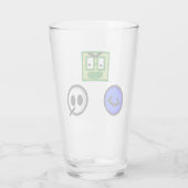 FF "bros" Glascup Glas (Rückseite)