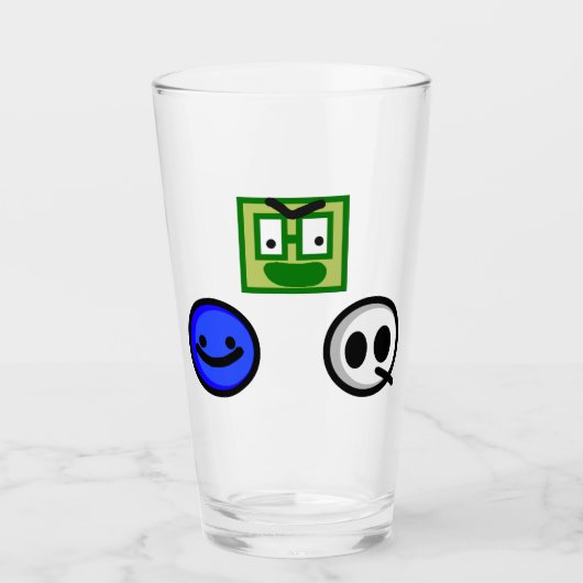 FF "bros" Glascup Glas (Vorderseite)