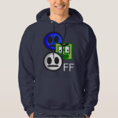 FF "Trio" Hoodie (Vorderseite)