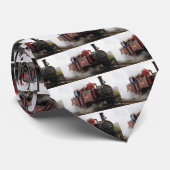 Ffestiniog Eisenbahn Krawatte (Gerollt)